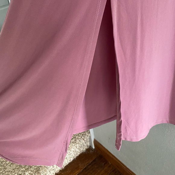 Gilli Maxi Dress Size Medium Pink Halter Stretchy Comfort Wedding Party Workwear - Picture 5 of 9